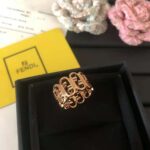 Fendi Women O’Lock Ring Gold-colored Ring - immagine 2