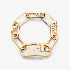 Fendi Women Olock Bracelet Gold-Colored