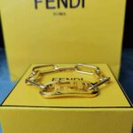 Fendi Women Olock Bracelet Gold-Colored – Image 2