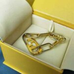 Fendi Women Olock Bracelet Gold-Colored – Image 9