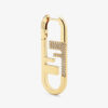 Fendi Women O’lock Single Earring with Gold-color Earrings