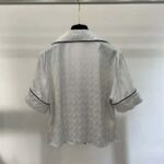 Fendi Women Pajama Set Multicolor Silk Pajama Set-White - Image 4