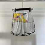 Fendi Women Pajama Set Multicolor Silk Pajama Set-White - Image 8