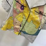 Fendi Women Pajama Set Multicolor Silk Pajama Set-White - Image 5