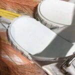 Fendi Women Sandals White Fabric Sandals - Imagen 10