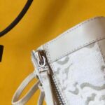 Fendi Women Signature White Leather Biker Boots - immagine 8