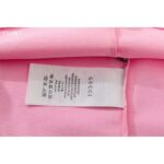 Gucci GG Women Gucci Pineapple Cotton T-Shirt Pink Jersey Crewneck Oversize Fit - Bild 9