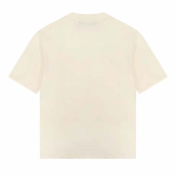 Gucci GG Men Original Gucci Print oversize T-Shirt White Cotton Jersey Crewneck Oversize Fit (8)