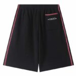 Gucci GG Women Viscose Shorts with Interlocking G Black Cotton Jersey Jacquard - Image 2