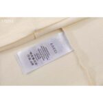 Gucci GG Men Cotton T-Shirt White Cotton Jersey Crewneck Oversize - Image 9