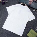 Gucci GG Women Crystal 1921 Gucci Cotton T-Shirt Crewneck Oversize Fit - Imagen 3