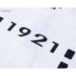 Gucci GG Women Crystal 1921 Gucci Cotton T-Shirt Crewneck Oversize Fit - Imagen 6