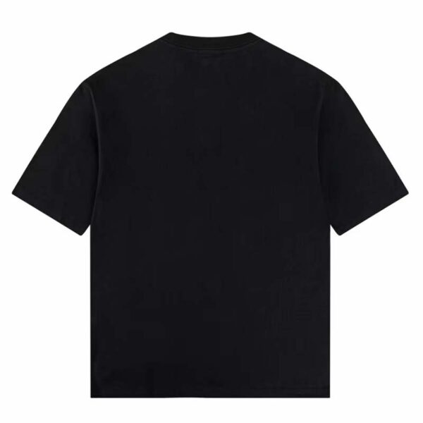 Gucci GG Women Gucci 100 Cotton T-Shirt Black Cotton Jersey Crewneck Oversize Fit (9)