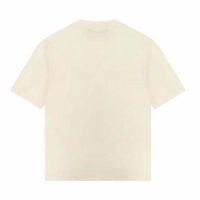 Gucci GG Women Gucci 100 Cotton T-Shirt White Cotton Jersey Crewneck Oversize Fit (4)