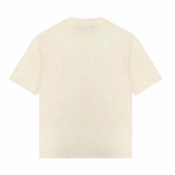 Gucci GG Women Gucci 100 Cotton T-Shirt White Cotton Jersey Crewneck Oversize Fit (2)