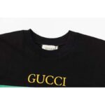 Gucci GG Women Gucci Boutique Print Oversize T-Shirt Cotton Jersey Crewneck – Image 7
