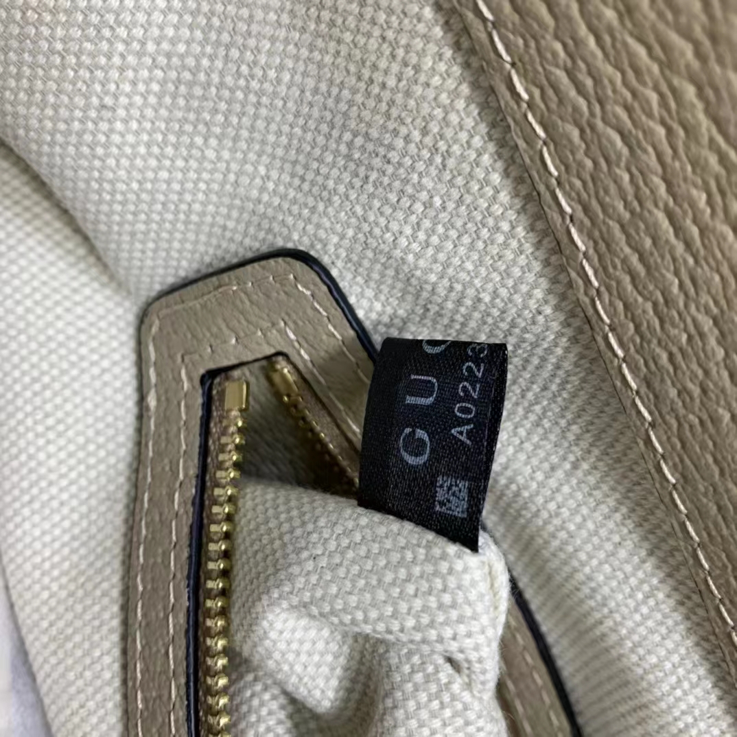 Gucci GG Women Ophidia Medium GG Tote Beige White Supreme Canvas