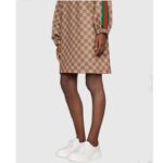 Gucci Unisex GG Embossed Sneaker White Smooth Leather Lace Up Flat - Image 18