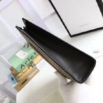 Gucci Unisex GG Supreme Web Pouch GG Supreme Canvas Green Red Web - Imagen 5