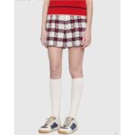 Gucci Unisex Screener GG Sneaker Blue Ivory Web Cream Scrap Less Leather - Image 11