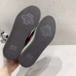 Gucci Unisex Screener Sneaker Purple Red Web Cream Scrap Less Leather - Image 9