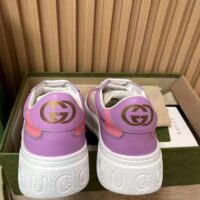 Gucci Unisex Sneaker White Beige GG Supreme Canvas Printed Interlocking G (9)