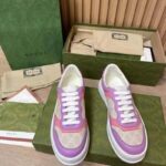 Gucci Unisex Sneaker White Beige GG Supreme Canvas Printed Interlocking G - Bild 3