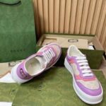 Gucci Unisex Sneaker White Beige GG Supreme Canvas Printed Interlocking G - Bild 4