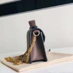 Gucci Women Dionysus GG Mini Shoulder Bag Beige Ebony Supreme Canvas - Image 4