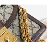 Gucci Women Dionysus GG Mini Shoulder Bag Beige Ebony Supreme Canvas - Image 7