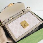 Gucci Women Dionysus GG Mini Shoulder Bag Beige White Supreme Canvas - Bild 4
