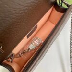 Gucci Women Dionysus Jumbo GG Super Mini Bag Camel Ebony Canvas - immagine 7