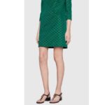 Gucci Women Double G Sandal Black Leather Double G 4.6 cm Heel - immagine 6