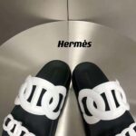 Hermes Women Extra Sandal in Nappa Leather-White - Imagen 9