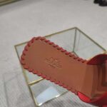 Hermes Women Oran Sandal in Braided Calfskin with Iconic H Cut-Out-Red - Image 10