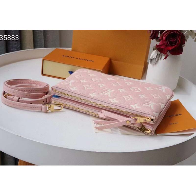 BAG NEW ARRIVAL - LV FÉLICIE POCHETTE WHITE AND PINK 21CM M82047 – Sneakbag