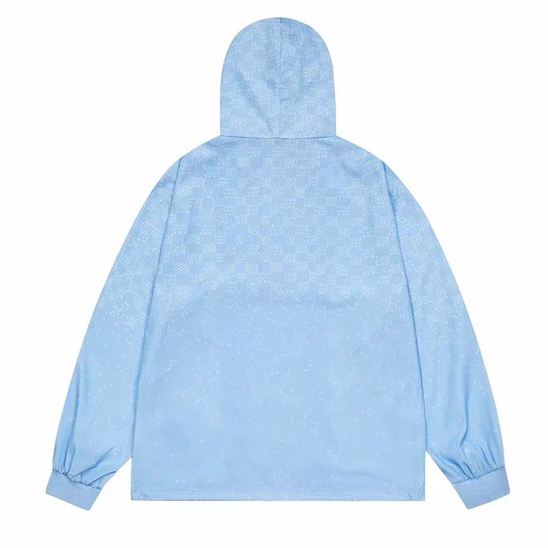 Damier Spread Windbreaker - Luxury Blue