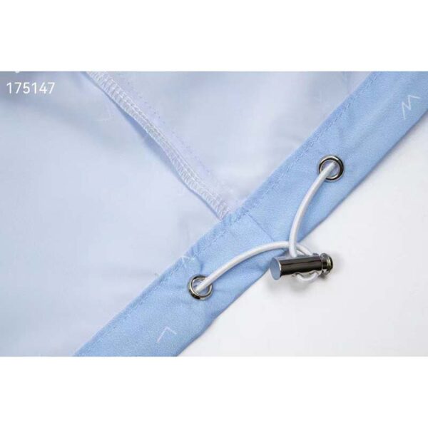 Louis Vuitton LV Men Damier Spread Windbreaker Polyester Blue Regular Fit (5)