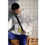 Louis Vuitton LV Men Damier Spread Windbreaker Polyester Optical White Regular Fit - immagine 12