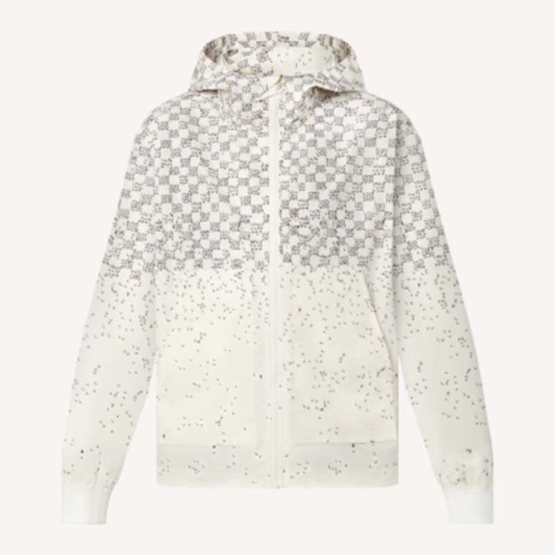 Louis Vuitton Lv Frequency Sweatshirt Beyaz - Outlet Azpara