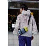 Louis Vuitton LV Men Damier Spread Windbreaker Polyester Optical White Regular Fit - immagine 13