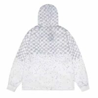 Louis Vuitton LV Men Damier Spread Windbreaker Polyester Optical White Regular Fit (3)