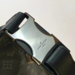 Louis Vuitton LV Men Discovery Bumbag PM Grey Monogram Eclipse Canvas - Image 9