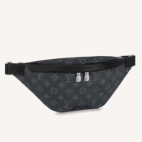 Louis Vuitton LV Men Discovery Bumbag PM Grey Monogram Eclipse Canvas (3)