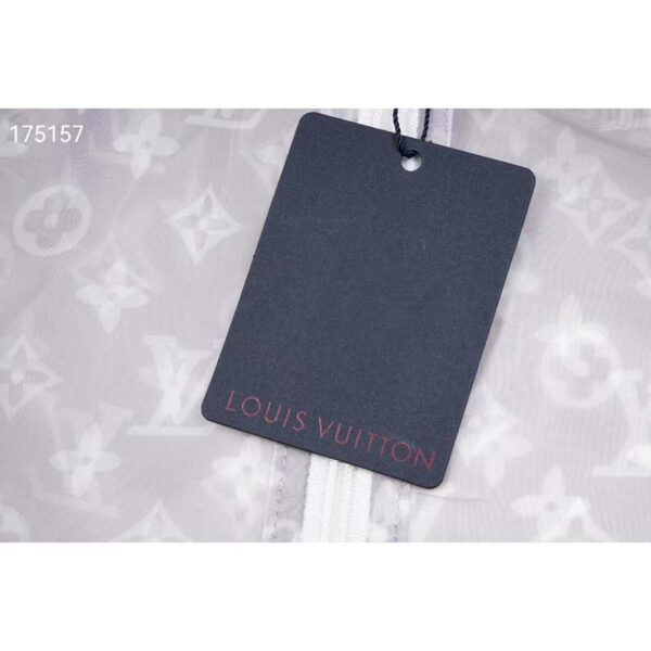 Louis Vuitton LV Men Organza Track Top Polyester Translucent Regular Fit (2)
