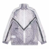 Louis Vuitton LV Women Organza Track Top Polyester Translucent Regular Fit (11)