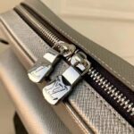 Louis Vuitton LV Men Outdoor Messenger Bag Gunmetal Gray Monogram Coated Canvas - Bild 9