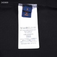 Louis Vuitton LV Men Spread Embroidered T-Shirt Cotton Black Regular Fit (1)