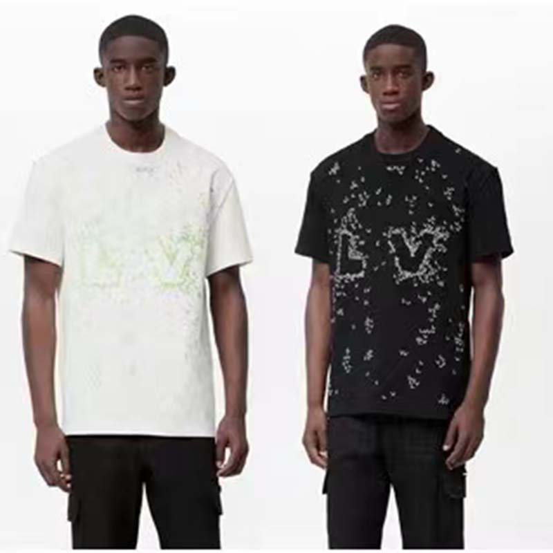 Louis Vuitton, Shirts, Lv Spread Embroidery Tshirt