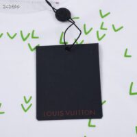 Louis Vuitton LV Men Spread Embroidered T-Shirt Cotton White Regular Fit (2)